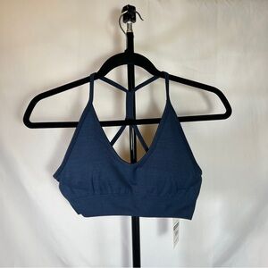 Women’s Best Define Seamless Racer Back Bra - Sapphire Blue - Size Medium